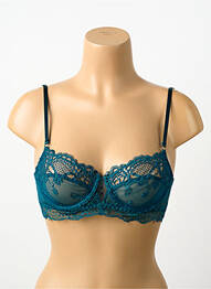 Soutien-gorge légère et transparente haut soutien-gorge emboitant vert LISE CHARMEL femme