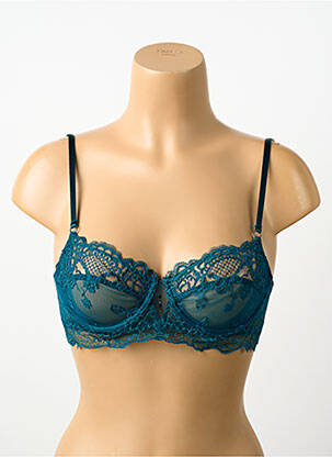 Soutien-gorge légère et transparente haut soutien-gorge emboitant vert LISE CHARMEL femme