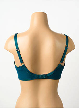 Soutien-gorge effet matière satinée haut soutien-gorge emboitant vert LISE CHARMEL femme