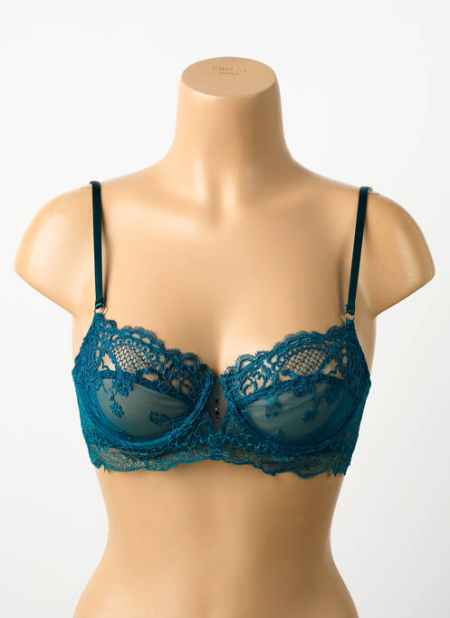 Soutien-gorge légère et transparente haut soutien-gorge emboitant vert LISE CHARMEL femme