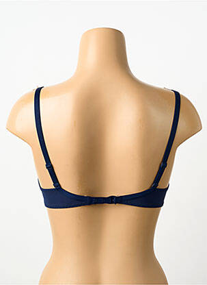 Soutien-gorge broderie haut soutien-gorge emboitant bleu SIMONE PERELE femme