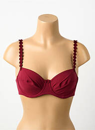 Soutien-gorge haut soutien-gorge balconnet haut soutien-gorge balconnet rouge MARIE JO femme