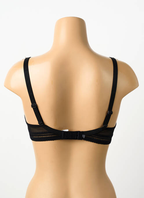 Soutien-gorge tissage dentelle haut soutien-gorge emboitant noir SIMONE PERELE femme