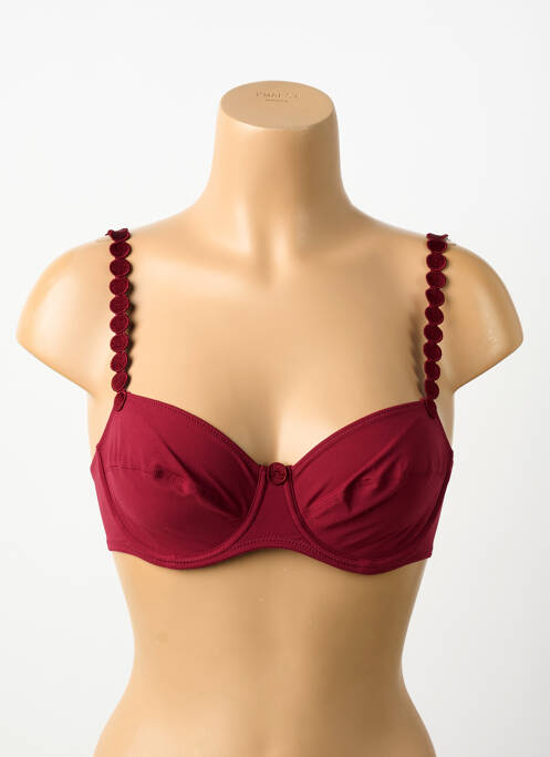 Soutien-gorge haut soutien-gorge balconnet haut soutien-gorge balconnet rouge MARIE JO femme