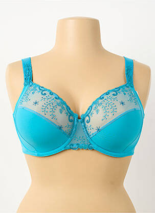 Soutien-gorge bretelle multi position haut soutien-gorge emboitant bleu SIMONE PERELE femme