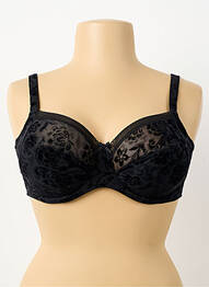 Soutien-gorge bretelle multi position haut soutien-gorge emboitant noir PRIMADONNA femme