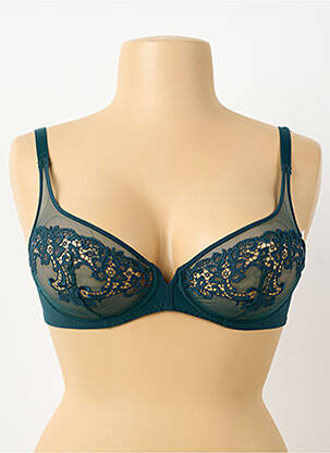 Soutien-gorge bretelle multi position haut soutien-gorge emboitant vert SIMONE PERELE femme