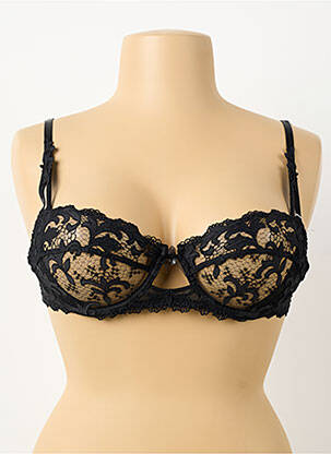 Soutien-gorge bretelle multi position haut soutien-gorge balconnet noir LISE CHARMEL femme