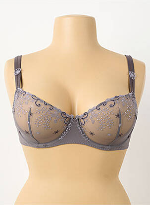 Soutien-gorge haut soutien-gorge balconnet haut soutien-gorge balconnet gris SIMONE PERELE femme