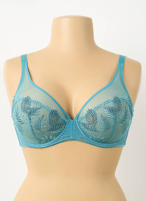 Soutien-gorge bretelle multi position haut soutien-gorge emboitant vert SIMONE PERELE femme