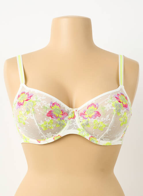 Soutien-gorge bretelle multi position haut soutien-gorge emboitant blanc MARIE JO femme