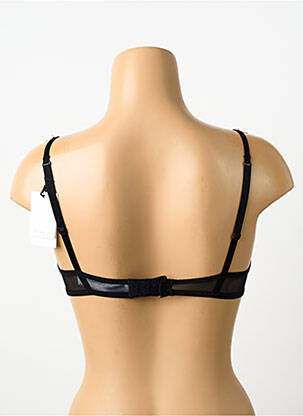 Soutien-gorge effet matière satinée haut soutien-gorge balconnet noir MARIE JO femme