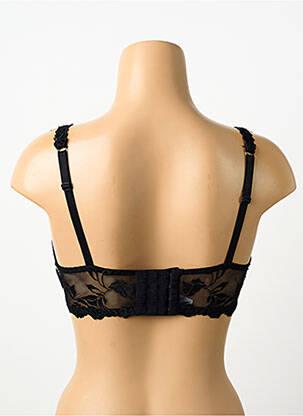 Soutien-gorge effet matière satinée haut soutien-gorge emboitant noir AUBADE femme