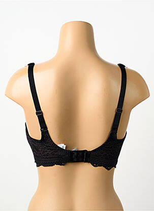 Soutien-gorge effet matière satinée haut soutien-gorge emboitant noir SIMONE PERELE femme