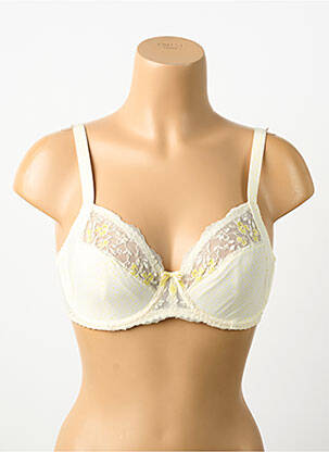 Soutien-gorge bretelle multi position haut soutien-gorge emboitant jaune PRIMA DONNA femme
