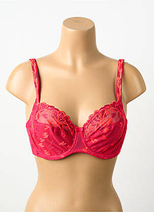 Soutien-gorge effet matière satinée haut soutien-gorge emboitant rose PRIMADONNA femme
