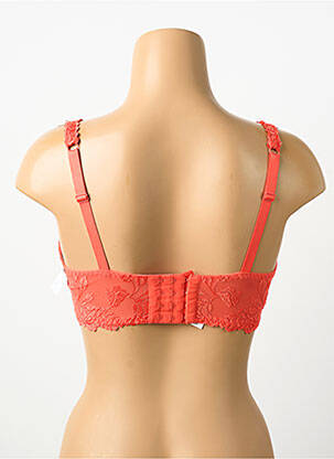 Soutien-gorge effet matière satinée haut soutien-gorge emboitant orange AUBADE femme