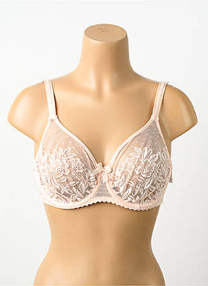 Soutien-gorge effet matière satinée haut soutien-gorge emboitant rose PRIMA DONNA femme