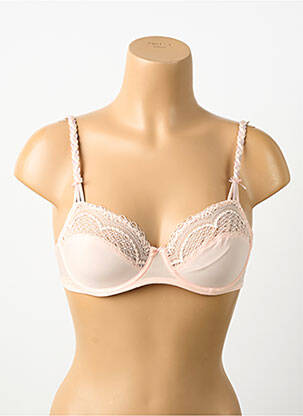 Soutien-gorge tissage dentelle haut soutien-gorge emboitant rose MARIE JO femme