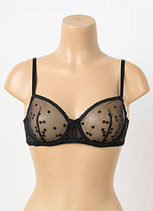 Soutien-gorge légère et transparente haut soutien-gorge emboitant noir SIMONE PERELE femme