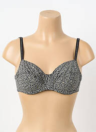 Soutien-gorge effet matière satinée haut soutien-gorge emboitant gris MARIE JO femme