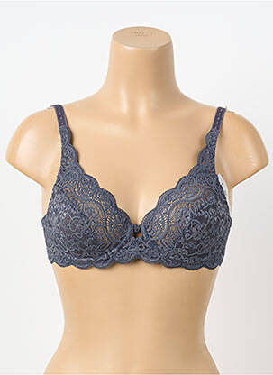 Soutien-gorge effet matière satinée haut soutien-gorge emboitant violet TRIUMPH femme
