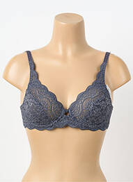 Soutien-gorge effet matière satinée haut soutien-gorge emboitant violet TRIUMPH femme