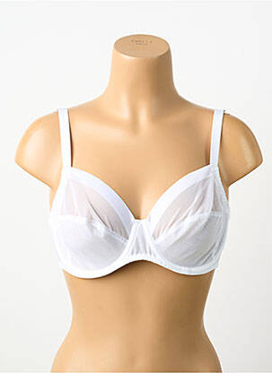 Soutien-gorge bretelle multi position haut soutien-gorge emboitant blanc ANTIGEL femme