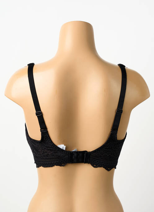 Soutien-gorge effet matière satinée haut soutien-gorge emboitant noir SIMONE PERELE femme