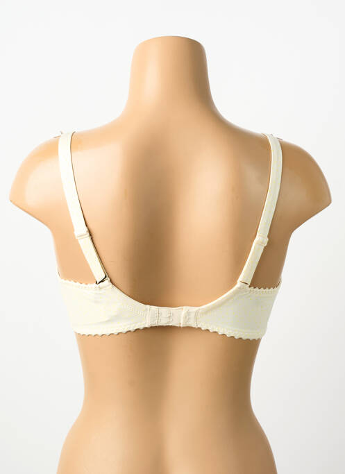 Soutien-gorge effet matière satinée haut soutien-gorge emboitant jaune PRIMA DONNA femme