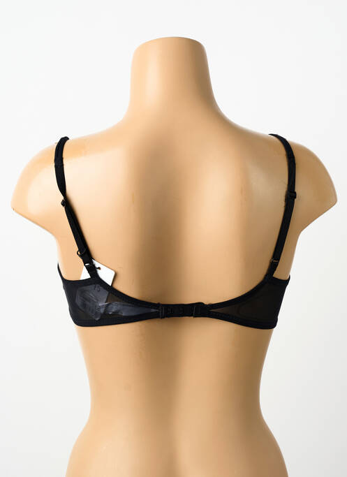 Soutien-gorge effet matière satinée haut soutien-gorge emboitant noir MARIE JO femme