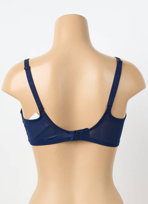 Soutien-gorge effet matière satinée haut soutien-gorge emboitant bleu PRIMA DONNA femme