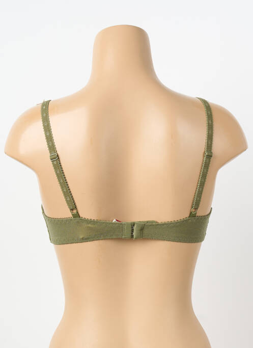 Soutien-gorge effet matière satinée haut soutien-gorge emboitant vert TRIUMPH femme