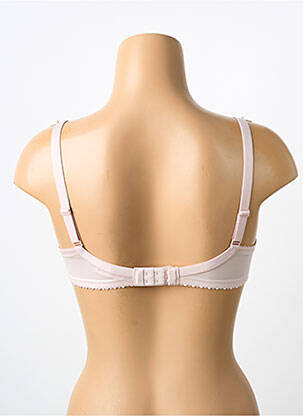Soutien-gorge effet matière satinée haut soutien-gorge emboitant rose CONTURELLE femme