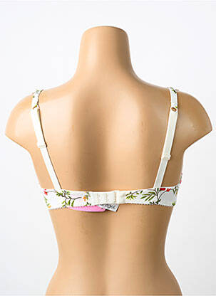 Soutien-gorge effet matière satinée haut soutien-gorge emboitant beige ANTIGEL femme