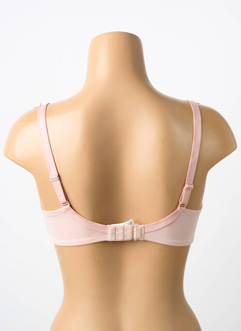 Soutien-gorge effet matière satinée haut soutien-gorge emboitant rose FELINA femme