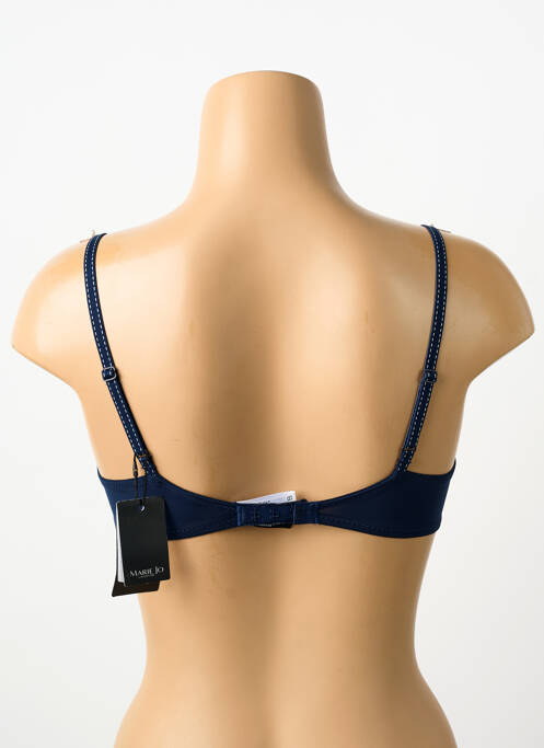 Soutien-gorge effet matière satinée haut soutien-gorge emboitant bleu MARIE JO femme