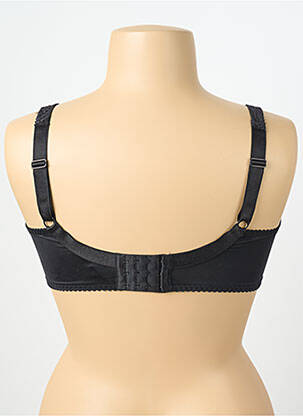 Soutien-gorge légère et transparente haut soutien-gorge emboitant noir BARBARA femme