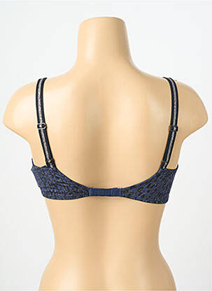 Soutien-gorge effet matière satinée haut soutien-gorge emboitant bleu MARIE JO femme