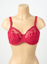 Soutien-gorge légère et transparente haut soutien-gorge emboitant rouge PRIMADONNA femme