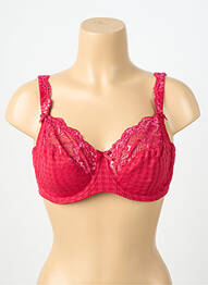 Soutien-gorge légère et transparente haut soutien-gorge emboitant rouge PRIMADONNA femme