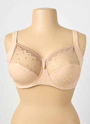 Soutien-gorge broderie haut soutien-gorge emboitant chair EMPREINTE femme