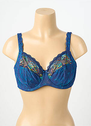 Soutien-gorge légère et transparente haut soutien-gorge emboitant bleu PRIMA DONNA femme