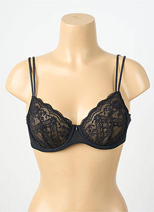 Soutien-gorge légère et transparente haut soutien-gorge emboitant noir MARIE JO femme