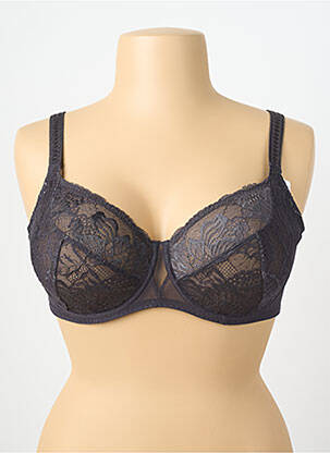 Soutien-gorge légère et transparente haut soutien-gorge emboitant noir SIMONE PERELE femme