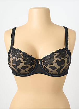 Soutien-gorge légère et transparente haut soutien-gorge emboitant noir SIMONE PERELE femme
