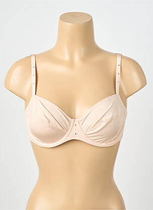 Soutien-gorge effet matière satinée haut soutien-gorge emboitant rose MARIE JO femme