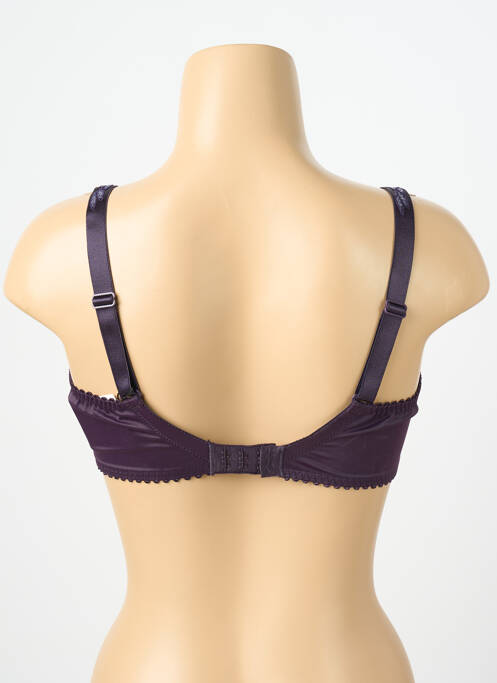 Soutien-gorge effet matière satinée haut soutien-gorge emboitant violet PRIMADONNA femme