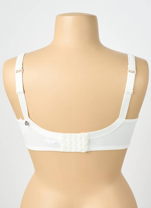 Soutien-gorge broderie haut soutien-gorge emboitant beige MAISON LEJABY femme