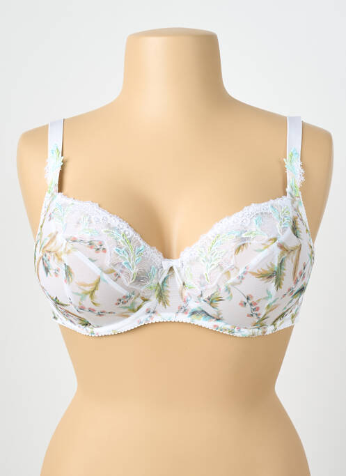 Soutien-gorge légère et transparente haut soutien-gorge emboitant blanc EPRISE BY LISE CHARMEL femme